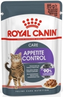 Royal Canin "Appetite Control Care", в соусе, для взрослых кошек предрасположенных к набору лишнего веса