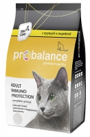 ProBalance "Immuno Protection" для кошек, защита иммунитета, курица и индейка