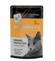 ProBalance "Immuno Protection" для кошек, иммуноукрепляющие, с кроликом в соусе
