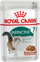 Royal Canin "Instinctive +7" для кошек старше 7 лет, мелкие кусочки в соусе