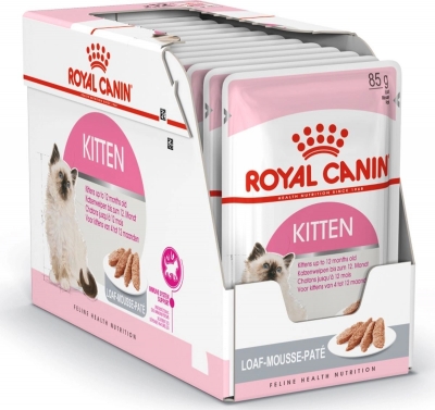 Royal Canin "Kitten Instinctive" для котят с 4 до 12 месяцев, в паштете